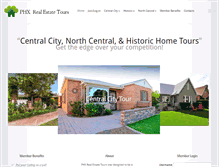 Tablet Screenshot of phxrealestatetours.com